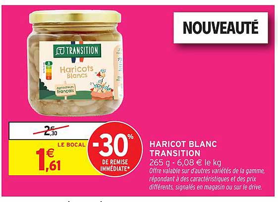 HARICOT BLANC TRANSITION