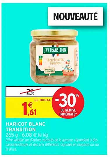 HARICOT BLANC TRANSITION