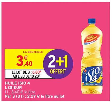 HUILE ISIO 4 LESIEUR