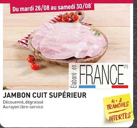 JAMBON CUIT SUPÉRIEUR
