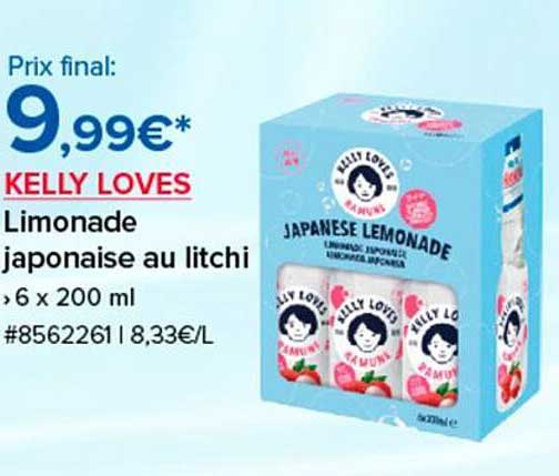 KELLY LOVES - Limonade japonaise au litchi