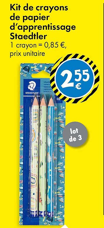 Kit de crayons de papier d’apprentissage Staedtler