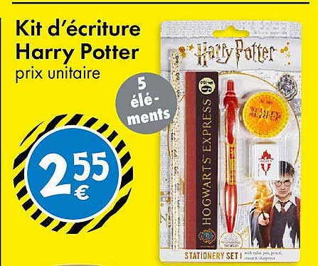 Kit d’écriture Harry Potter