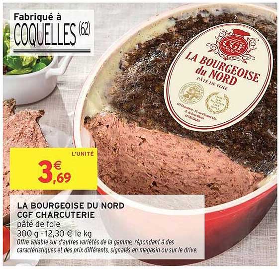LA BOURGOISE DU NORD CGF CHARCUTERIE