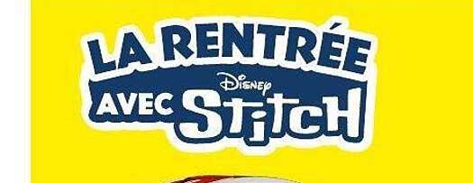 LA RENTRÉE AVEC STITCH