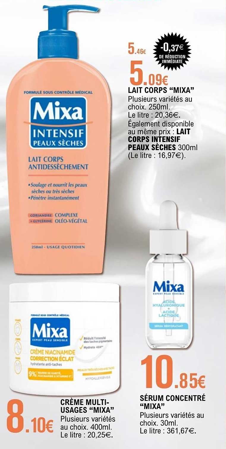 LAIT CORPS "MIXA"