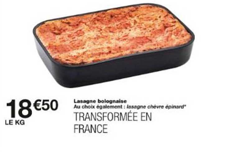 Lasagne bolognaise