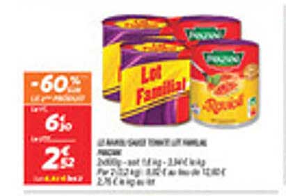 LE BARDA POMME TOMATE LOT FAMILIAL