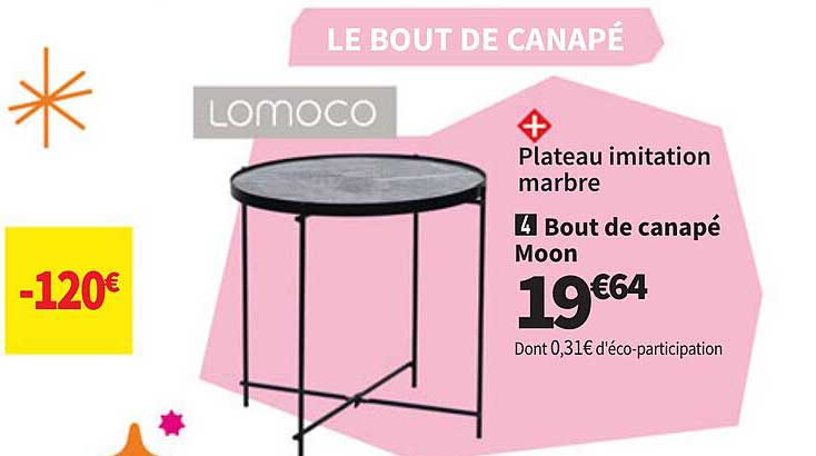 LE BOUT DE CANAPÉ
