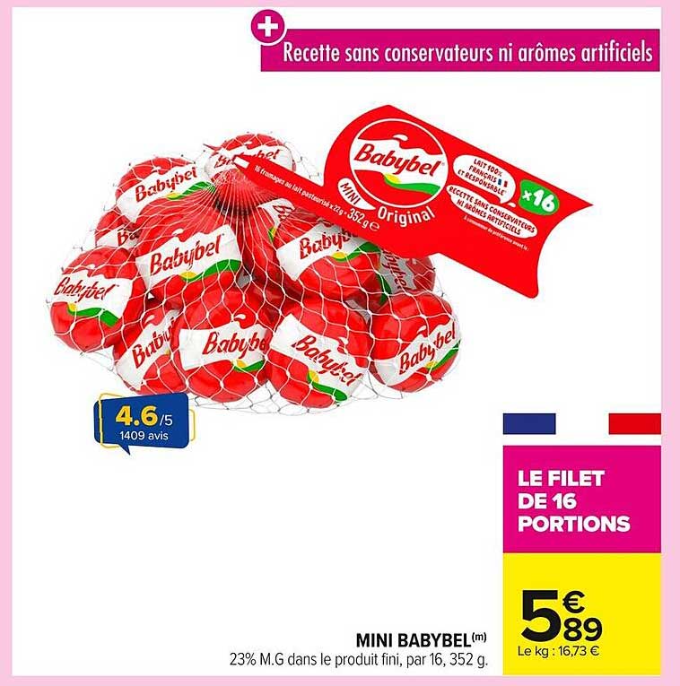 LE FILET DE 16 PORTIONS