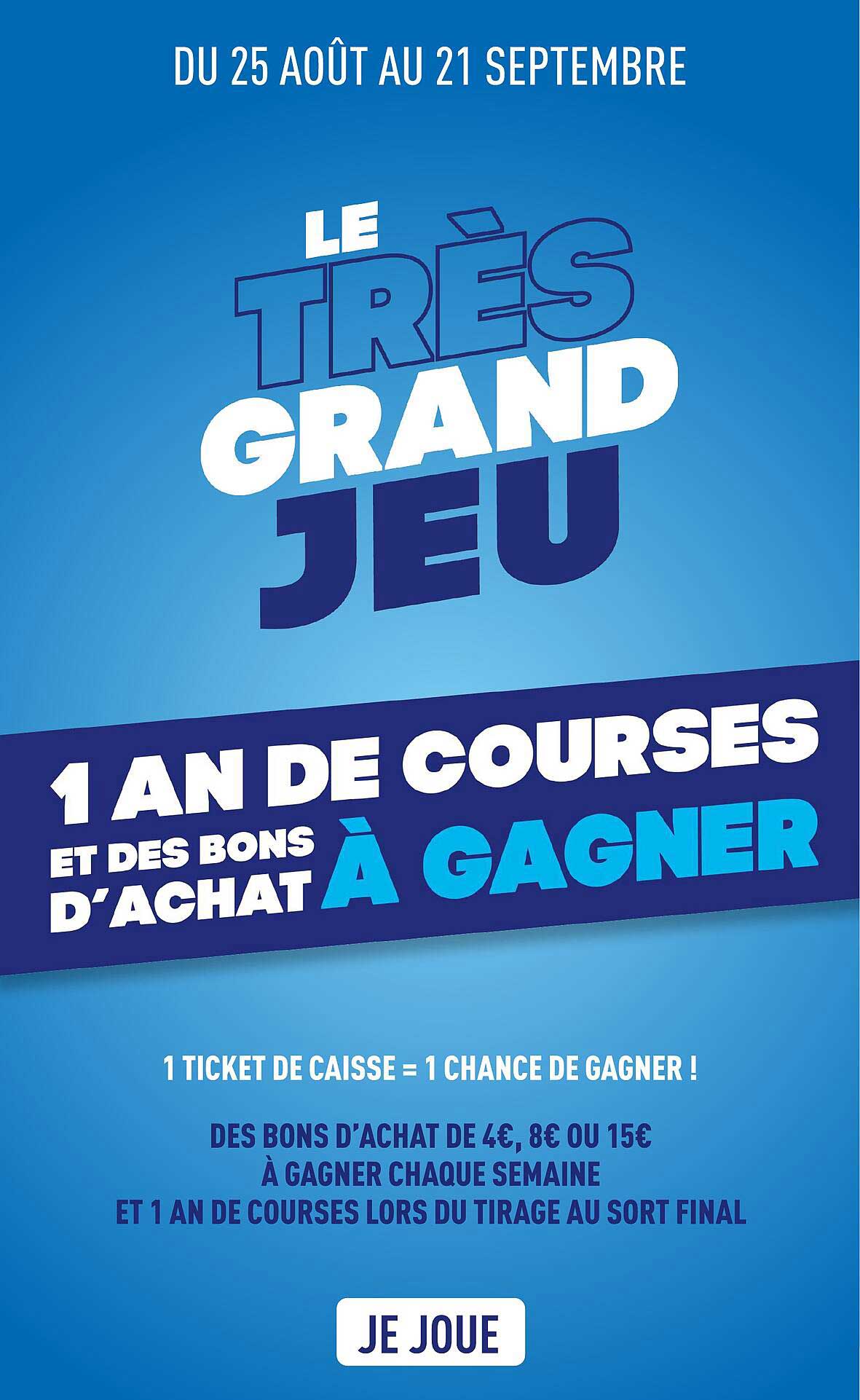 LE TRÈS GRAND JEU