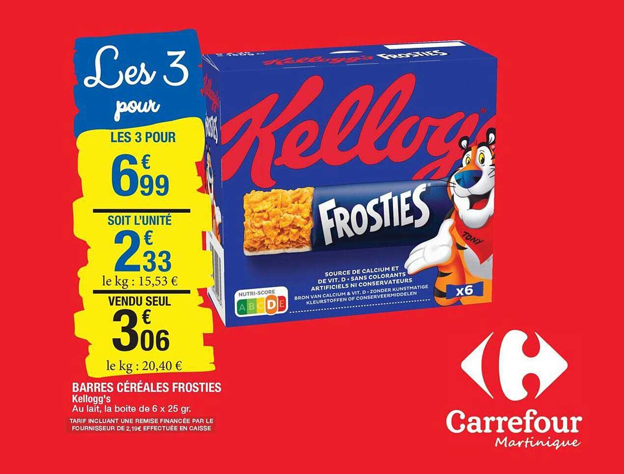 Les 3 pour 6 € 99