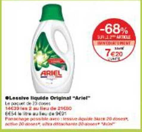 Lessive liquide Original "Ariel"