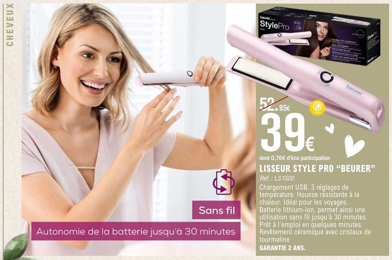 Lisseur Style Pro “Beurer”