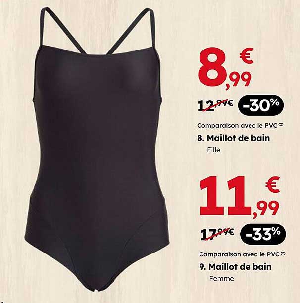 Maillot de bain Fille et Femme