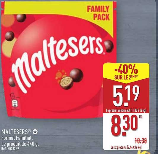 MALTESERS® - Format Familial