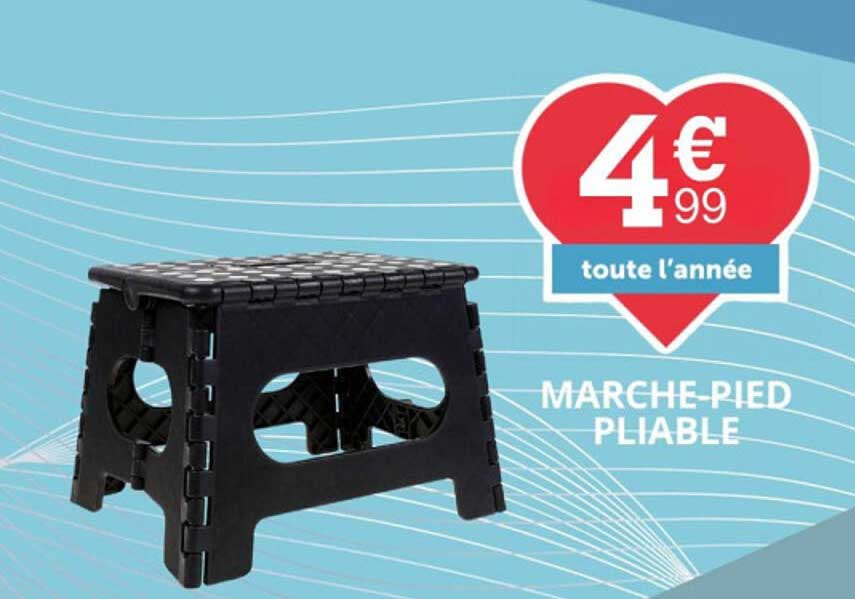 MARCHE-PIED PLIABLE