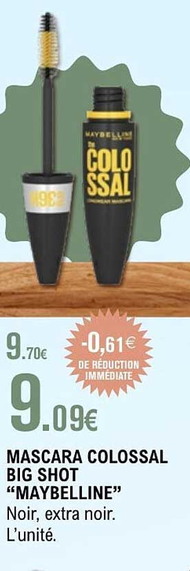 MASCARA COLOSSAL BIG SHOT “MAYBELLINE”