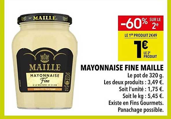 MAYONNAISE FINE MAILLE