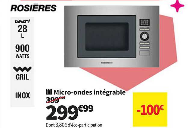 Micro-ondes intégrable