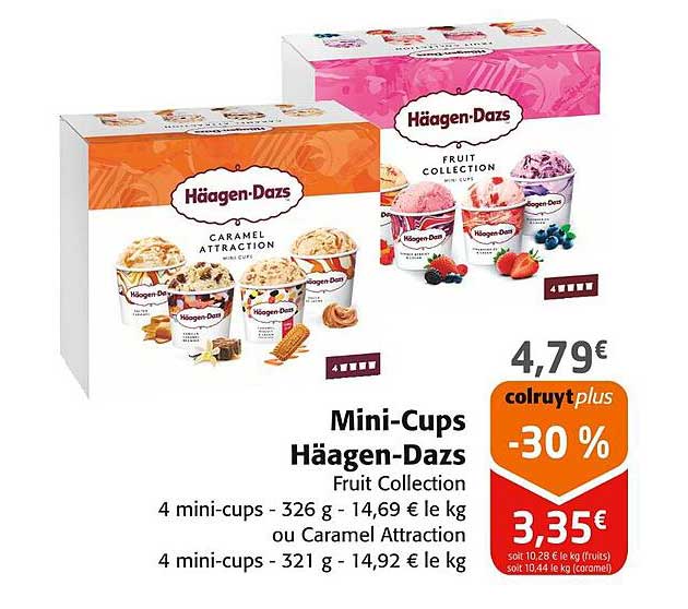 Mini-Cups Häagen-Dazs