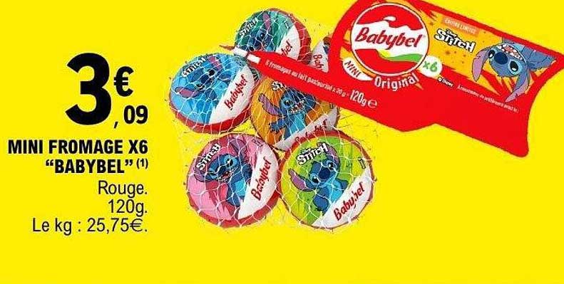 MINI FROMAGE X6 "BABYBEL"