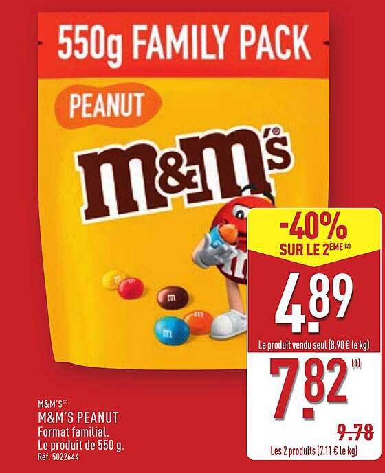 M&M'S PEANUT