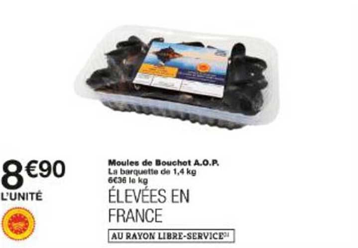 Moules de Boucho A.O.P.