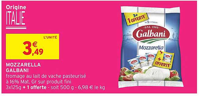 Mozzarella Galbani