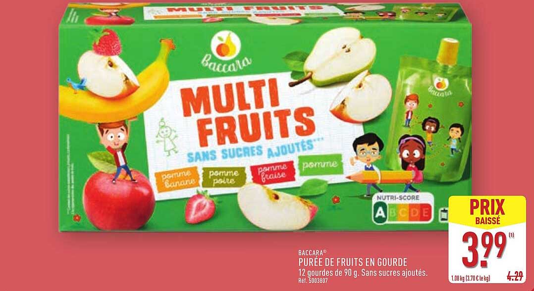 MULTI FRUITS SANS SUCRES AJOUTÉS