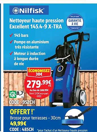 Nettoyeur haute pression Excellent 145.4-9 X-TRA
