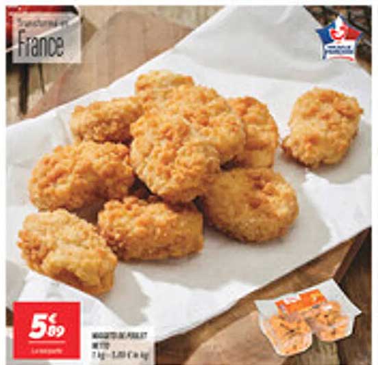 Nuggets de Poulet 1kg