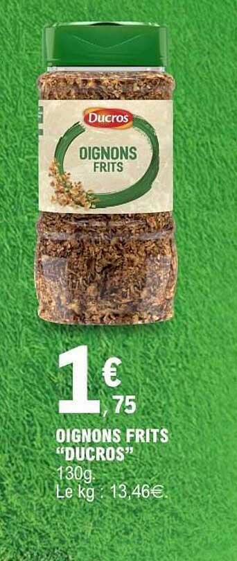 OIGNONS FRITS "DUCROS"