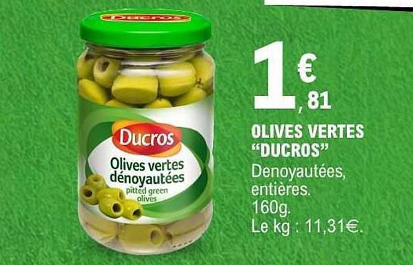 OLIVES VERTES "DUCROS"