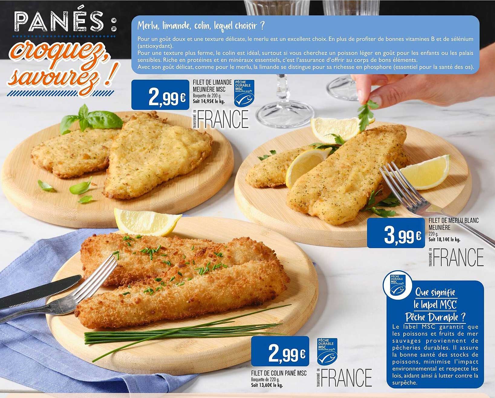 PANÉS : croquez, savourez !