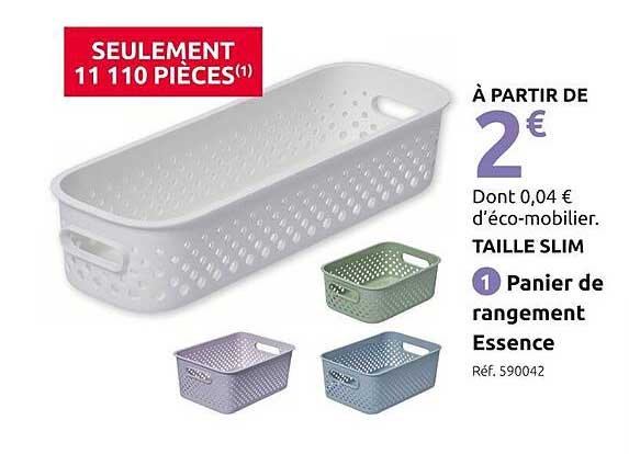 Panier de rangement Essence