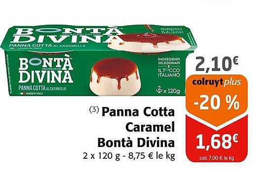 Panna Cotta Caramel Bontà Divina