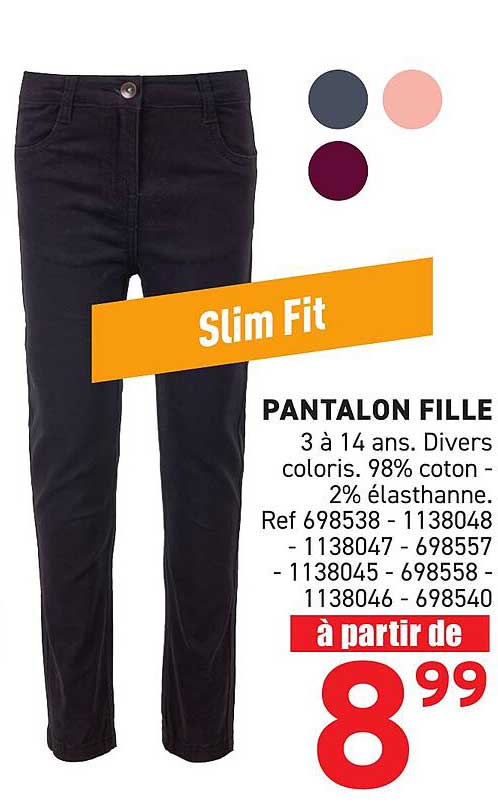 PANTALON FILLE