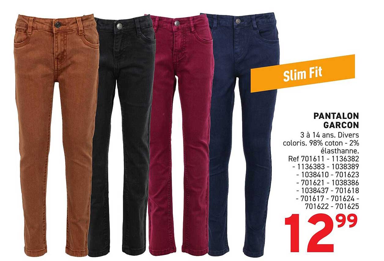 PANTALON GARCON