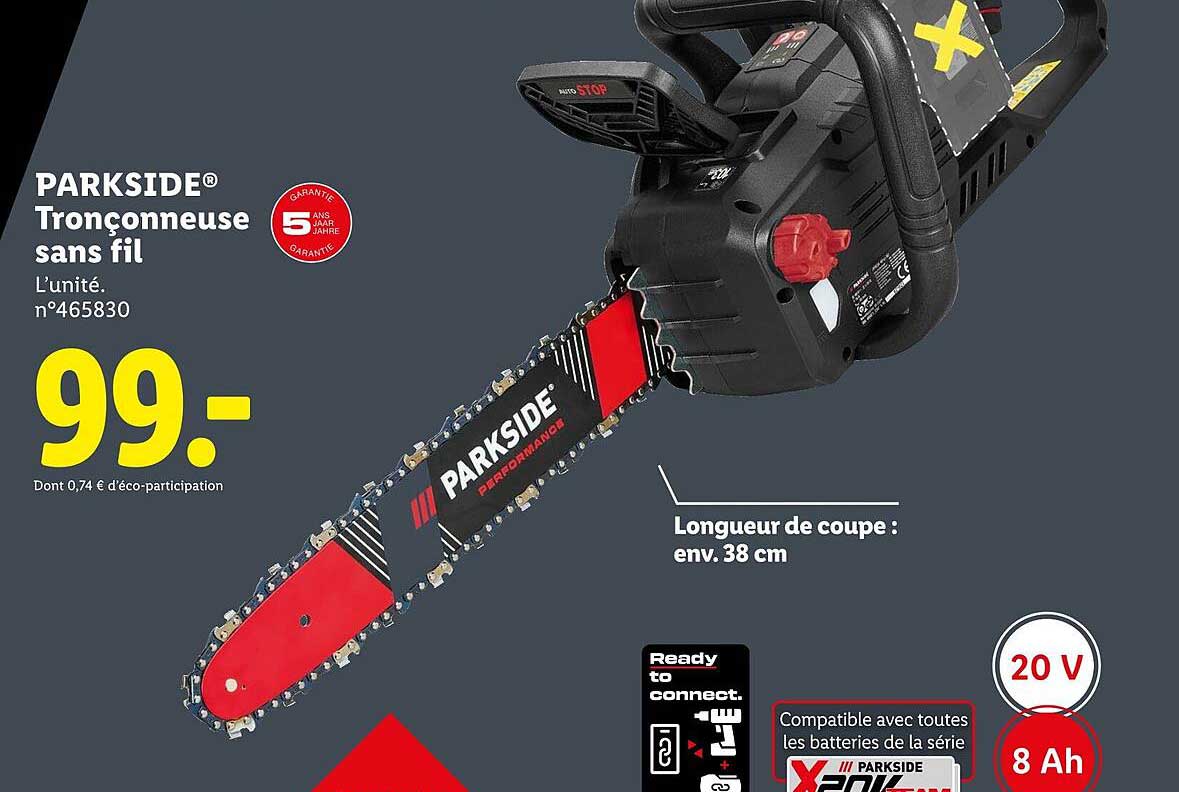 PARKSIDE® Tronçonneuse sans fil