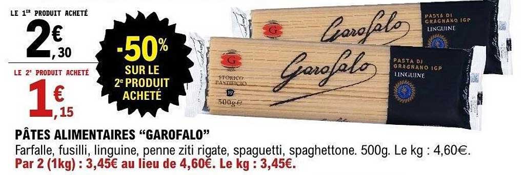 PÂTES ALIMENTAIRES “GAROFALO”