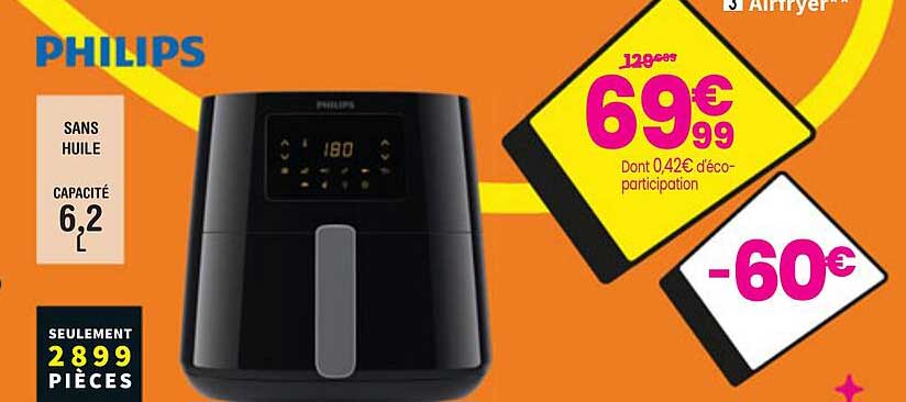 PHILIPS Airfryer 6,2 L Sans Huile
