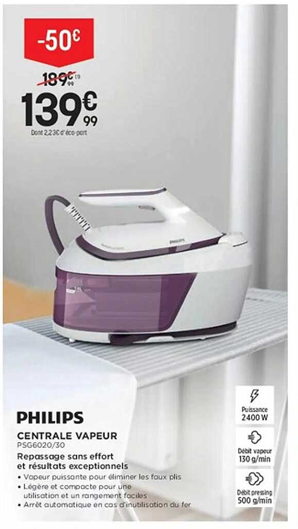 Philips Centrale Vapeur PSG6020/30