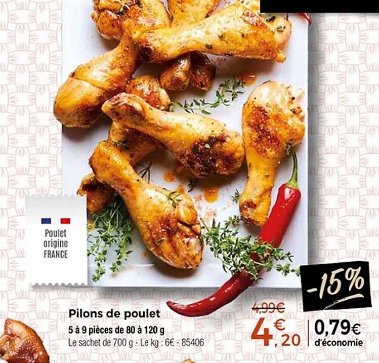 Pilons de poulet