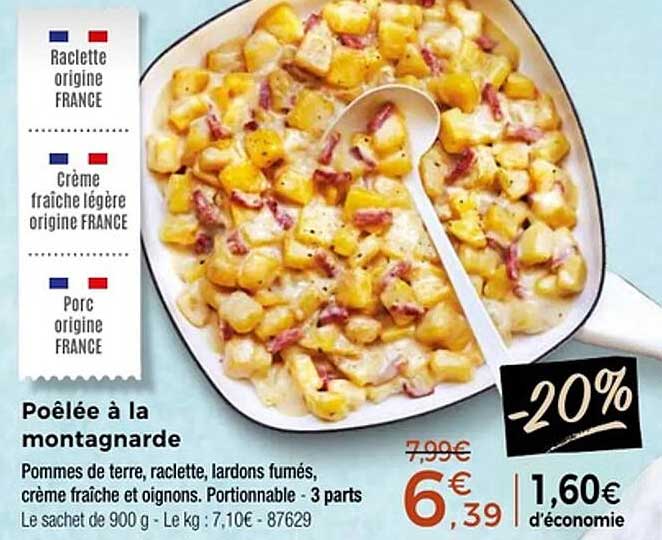 Poêlée à la montagnarde