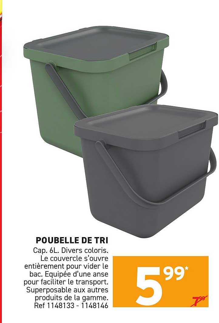 POUBELLE DE TRI