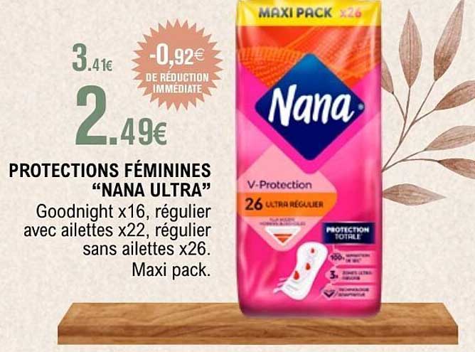 PROTECTIONS FÉMININES "NANA ULTRA"