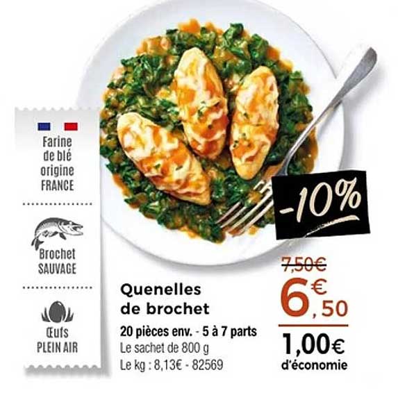 Quenelles de brochet