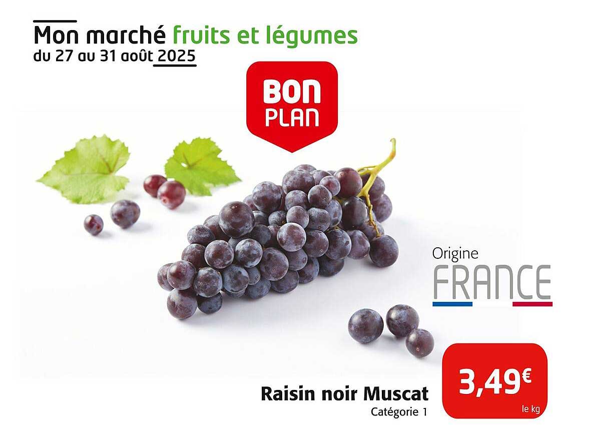 Raisin noir Muscat