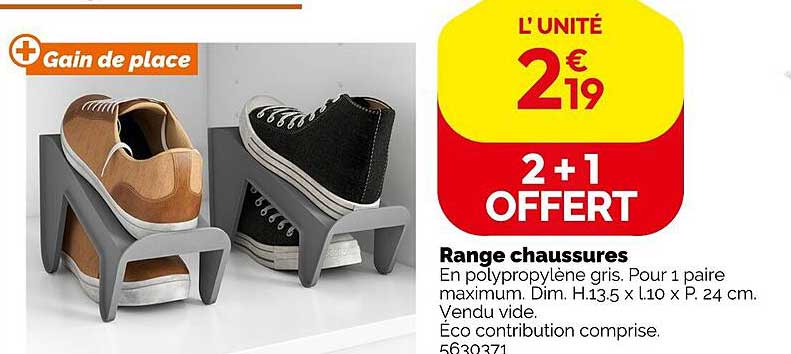 Range chaussures